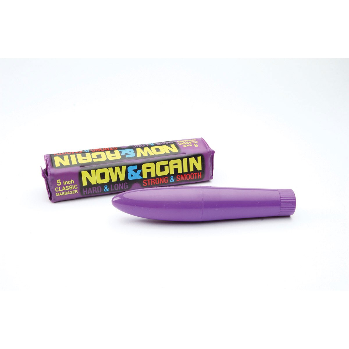 Close-up of the Purple Luv Inc vibrator for texture detail