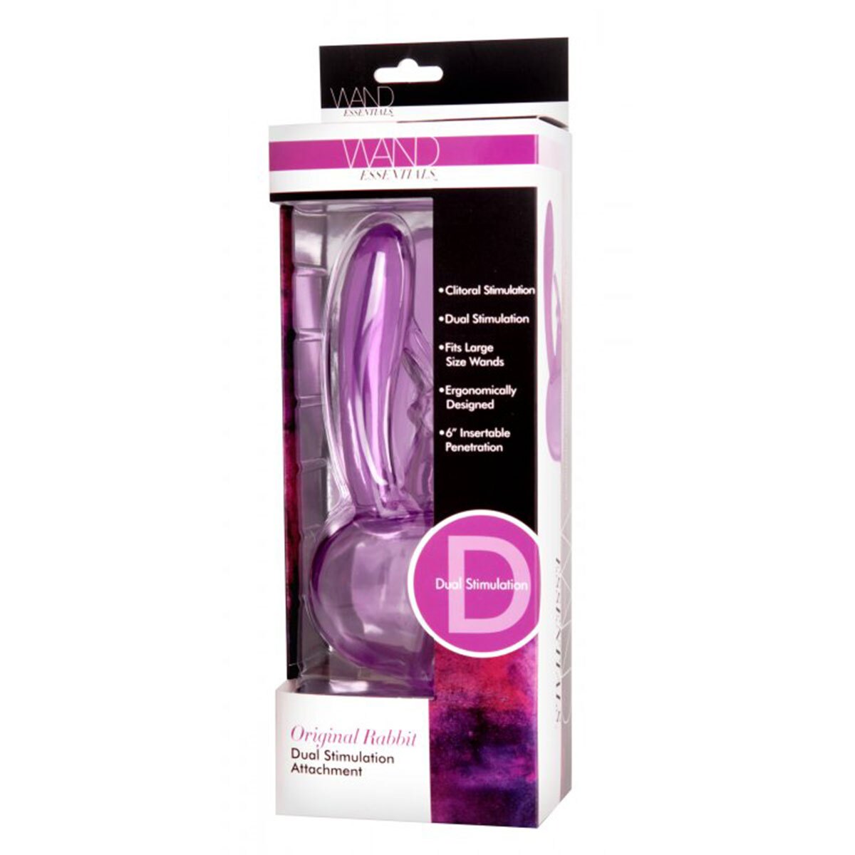 Close-up of the  XR Brands vibrator for texture detail