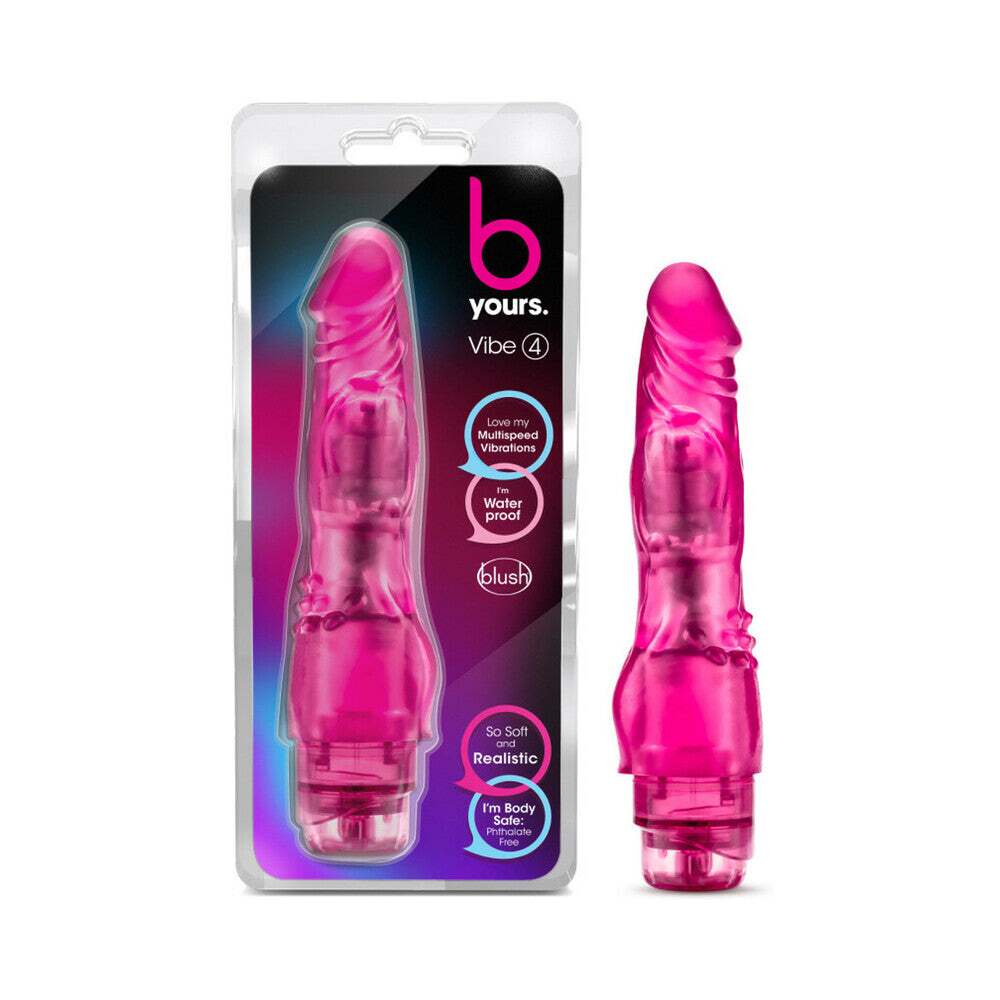 8 inch Dildo by Blush in Light Pink shown for use by Her or Him