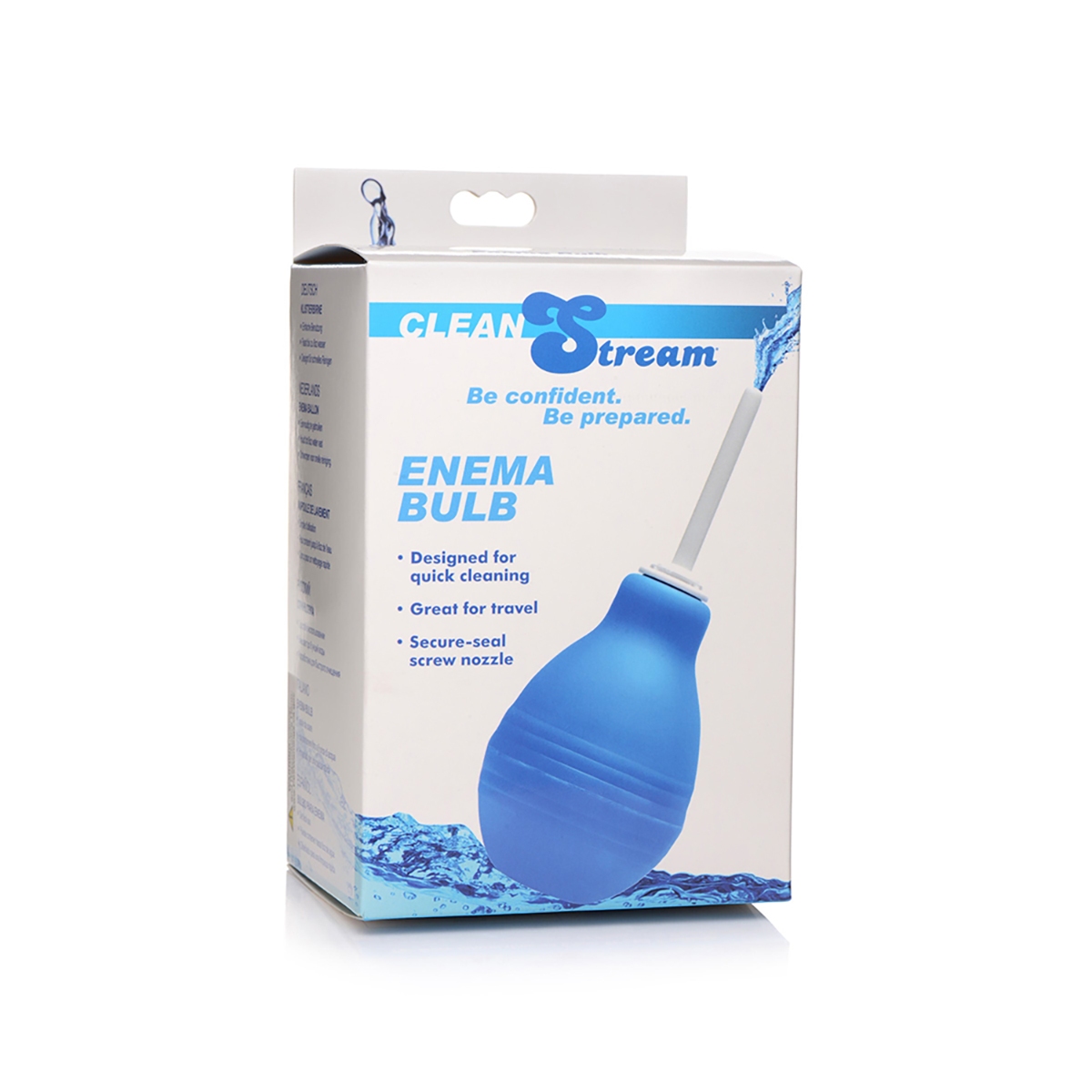 CleanStream Enema Bulb Blue intimate cleansers and personal cleansing care by XR Brands.