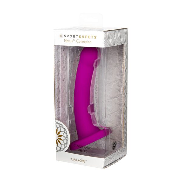 Nexus Dil Galaxie 7 quot Plum dildo made by Sportsheets on sale at herVibrators.com