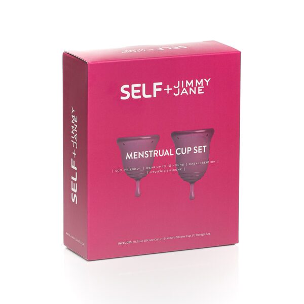 Try a SELF + Jimmyjane Menstrual Cups 2pc Set menstrual cup for your next period to see why some women claim this is the best menstrual cup!