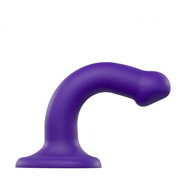 Strap On Me Bendable Dual Density Semi Realistic Dil Purple Small dildo made by Strap-On-Me on sale at herVibrators.com