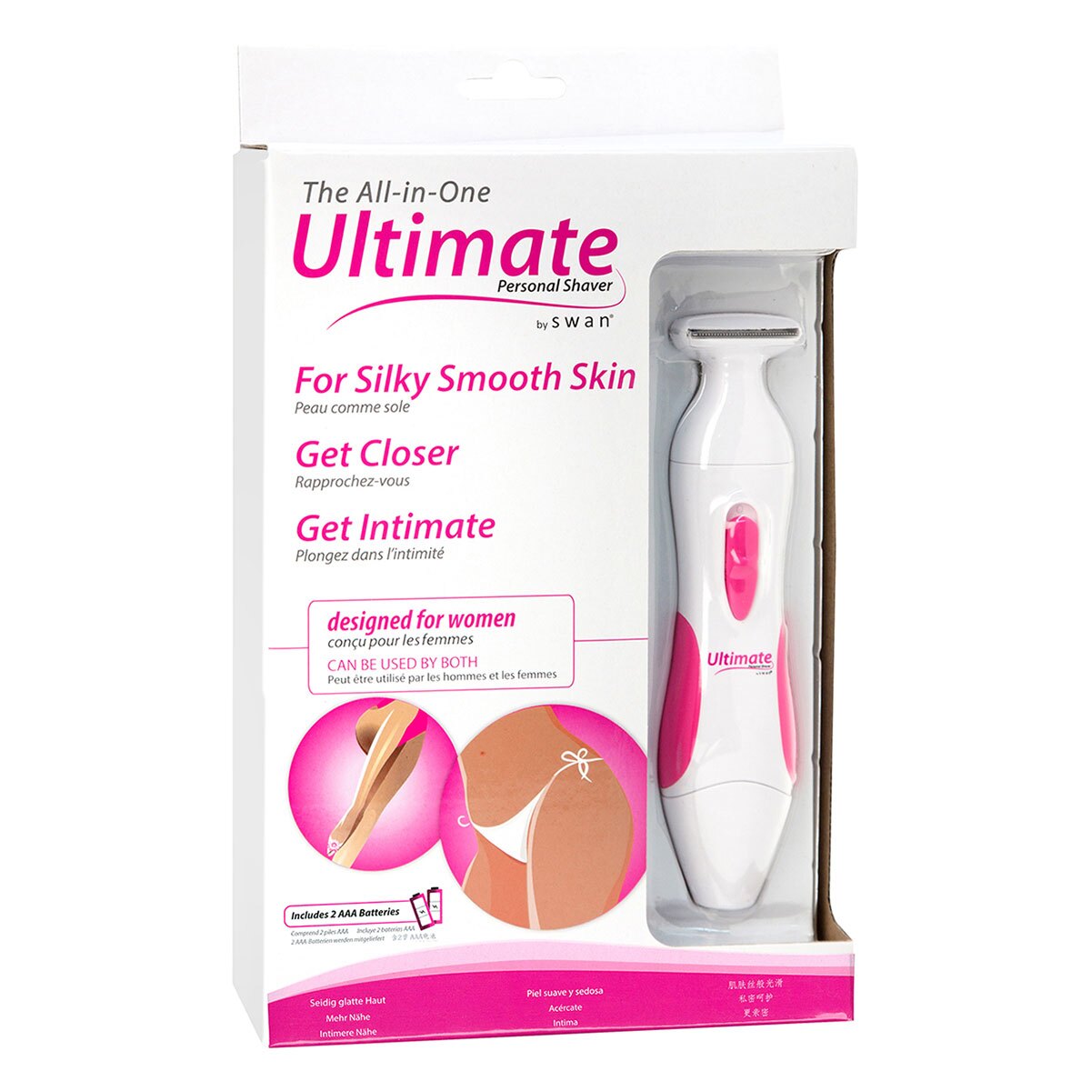 Ultimate Personal Shaver for Women intimate cleansers and personal cleansing care by BMS.