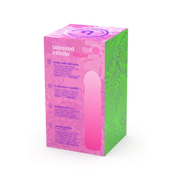 Buy a B Swish Bdesired Infinite Deluxe LE Flamingo Pink vibrator.