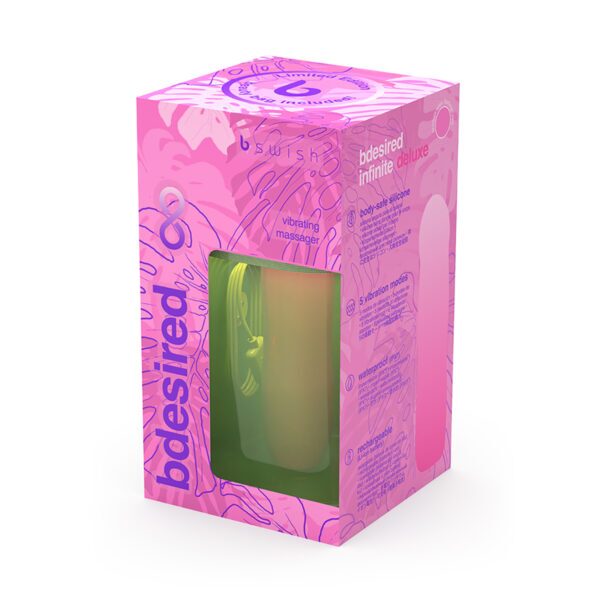 Buy a B Swish Bdesired Infinite Deluxe LE Flamingo Pink vibrator.