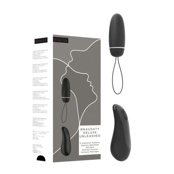 Buy a B Swish Bnaughty Deluxe Unleashed  Black vibrator.