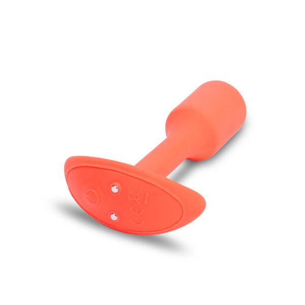 Buy a B-Vibe Vibrating Snug Plug 1 S  Orange vibrator.