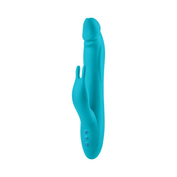 Buy a FemmeFunn Booster Rabbit XL Turquoise vibrator.