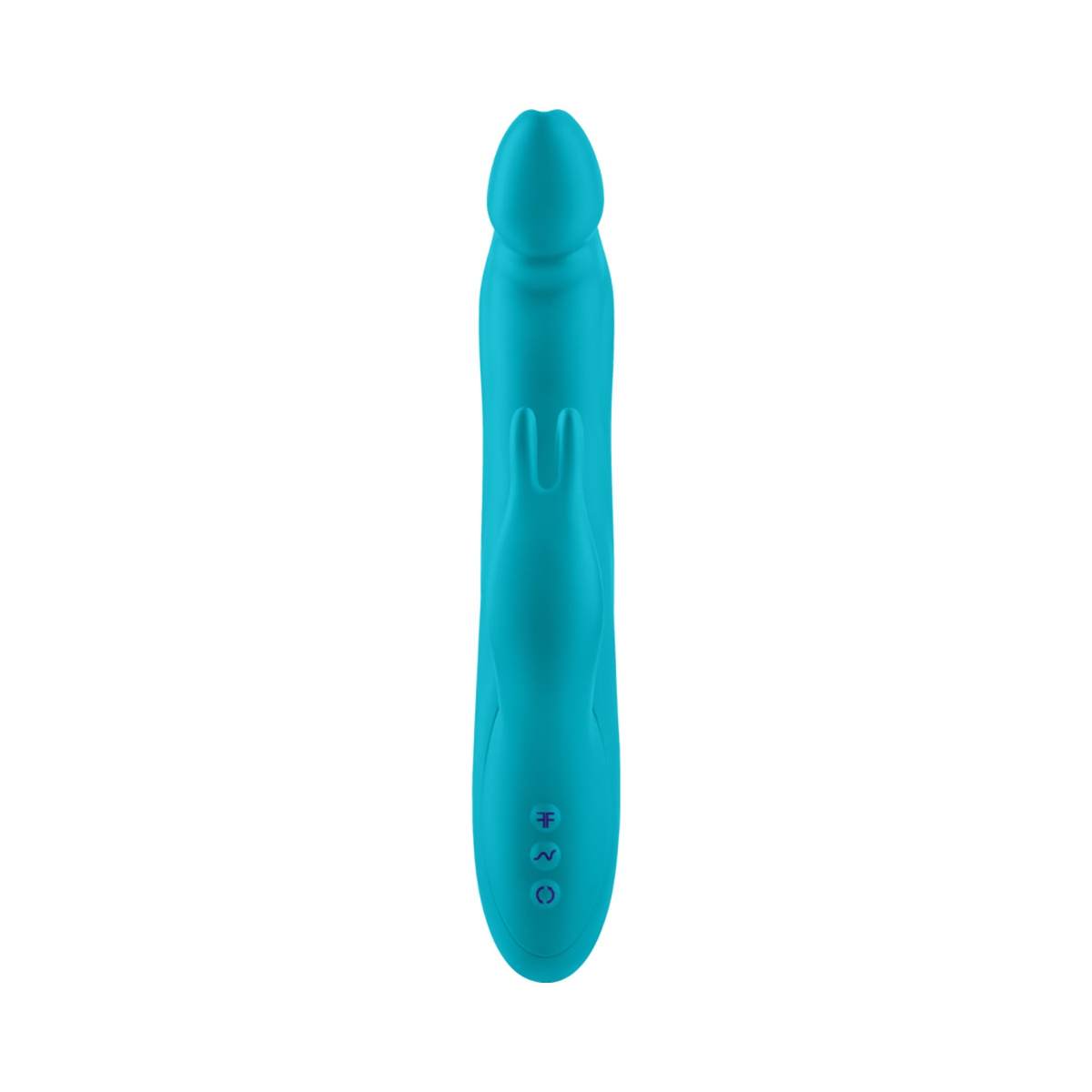 Buy a FemmeFunn Booster Rabbit XL Turquoise vibrator.