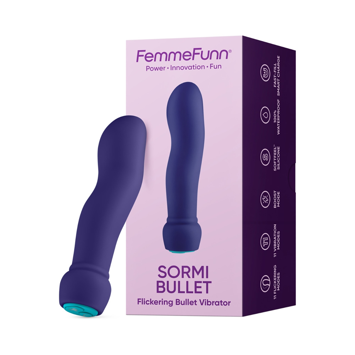 Buy a FemmeFunn Sormi Bullet Dark Purple vibrator.