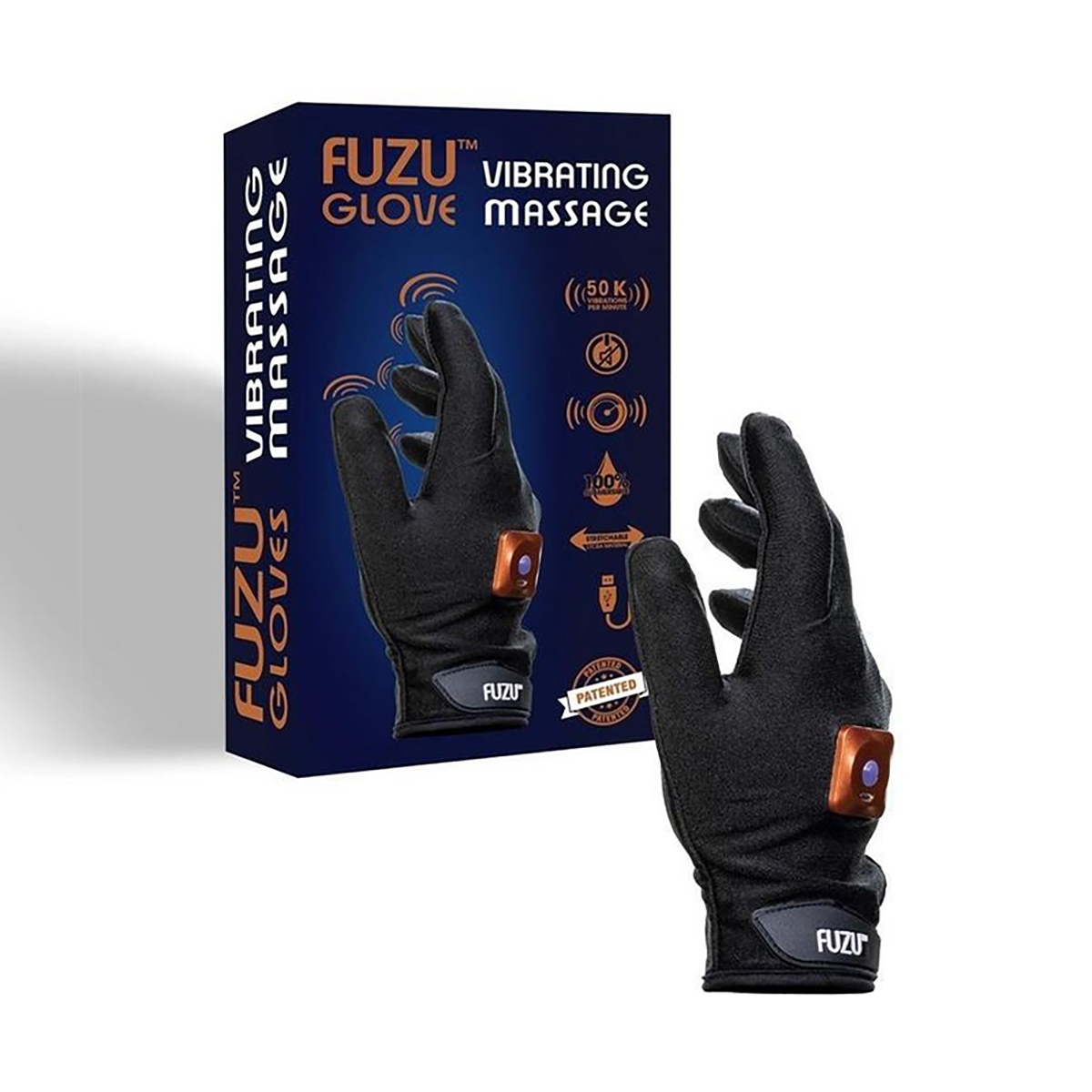 Buy a Fuzu Vibrating Massage Gloves RH Bk vibrator.