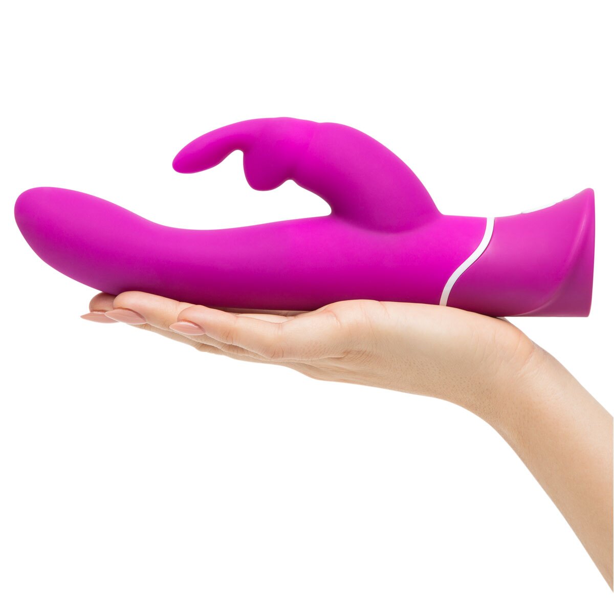 Buy a Happy Rabbit Classic Curve  Purple vibrator.