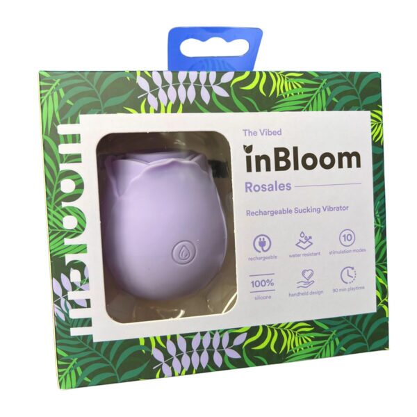 Buy a InBloom Rosales Sucking Vibrator  Lavender vibrator.