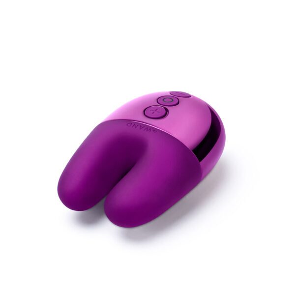 Buy a Le Wand Chrome Double Vibe  Dark Cherry vibrator.