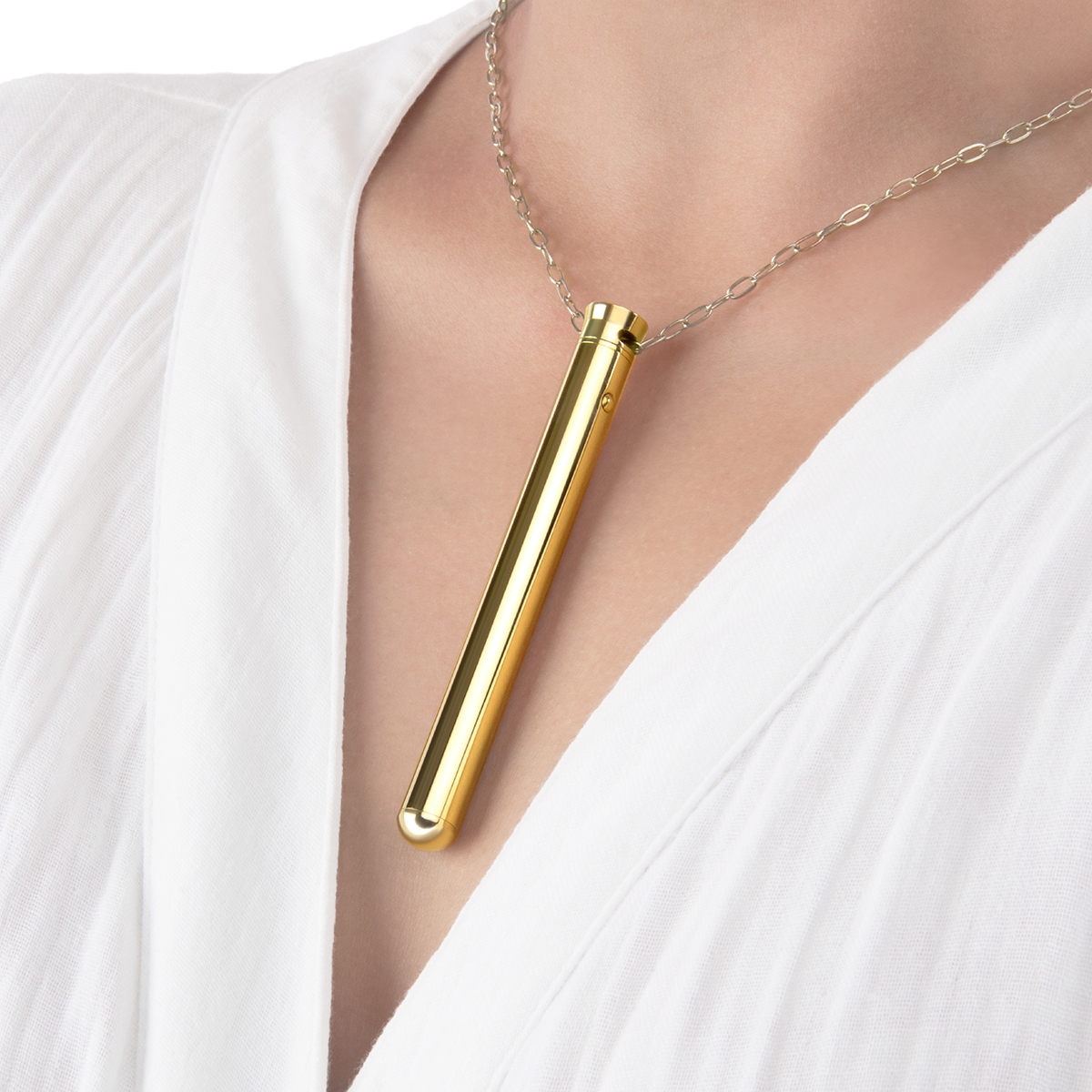 Buy a Le Wand Vibrating Necklace  Gold vibrator.