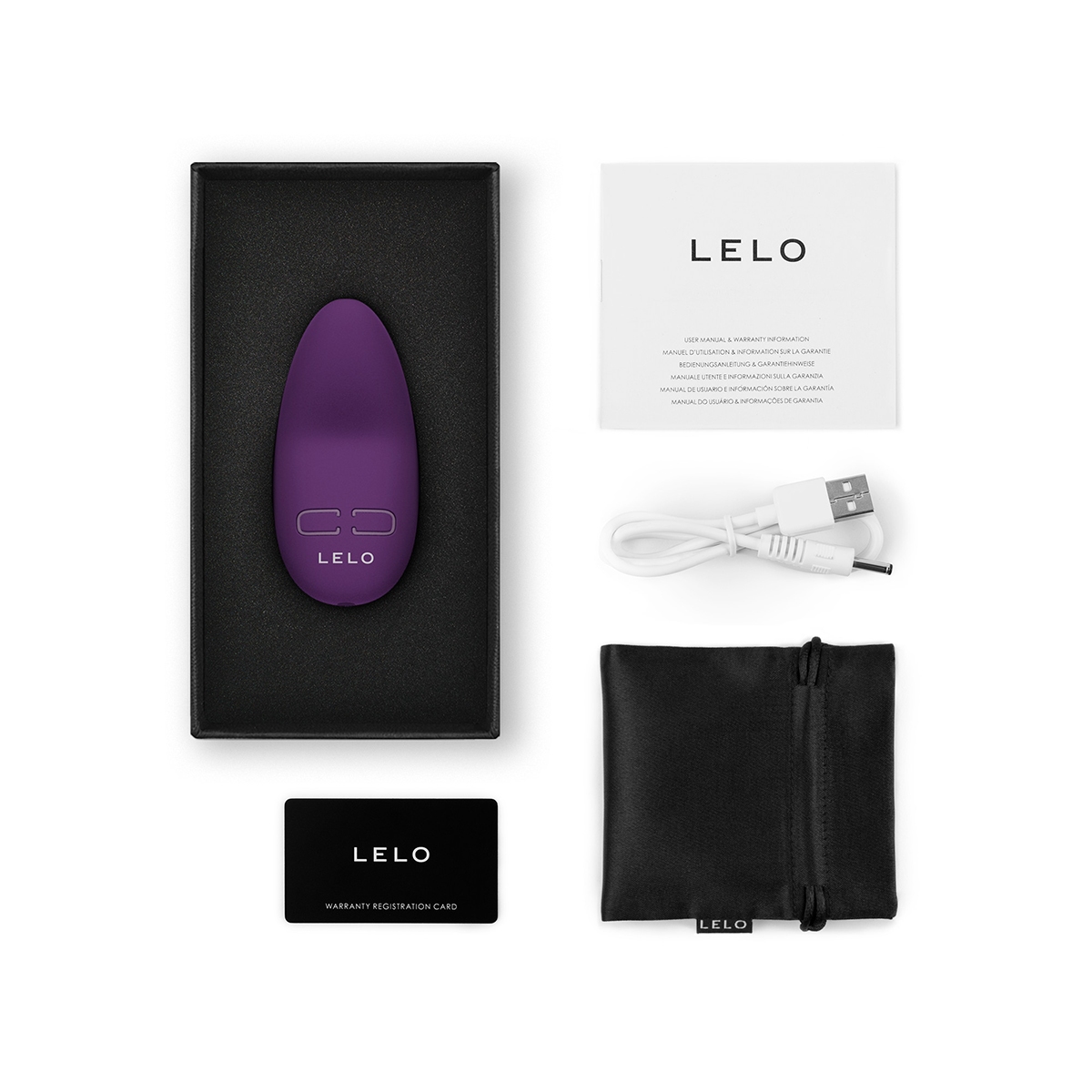 Buy a LELO Lily 3  Dark Plum vibrator.