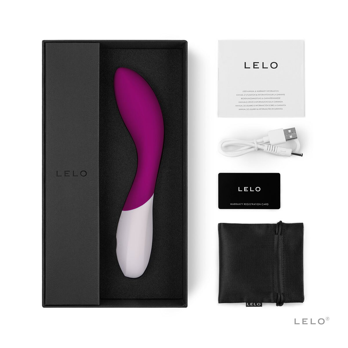 Buy a LELO Mona Wave  Deep Rose vibrator.