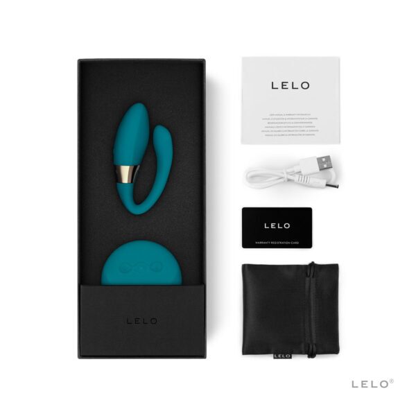 Buy a LELO Tiani Duo  Ocean Blue vibrator.