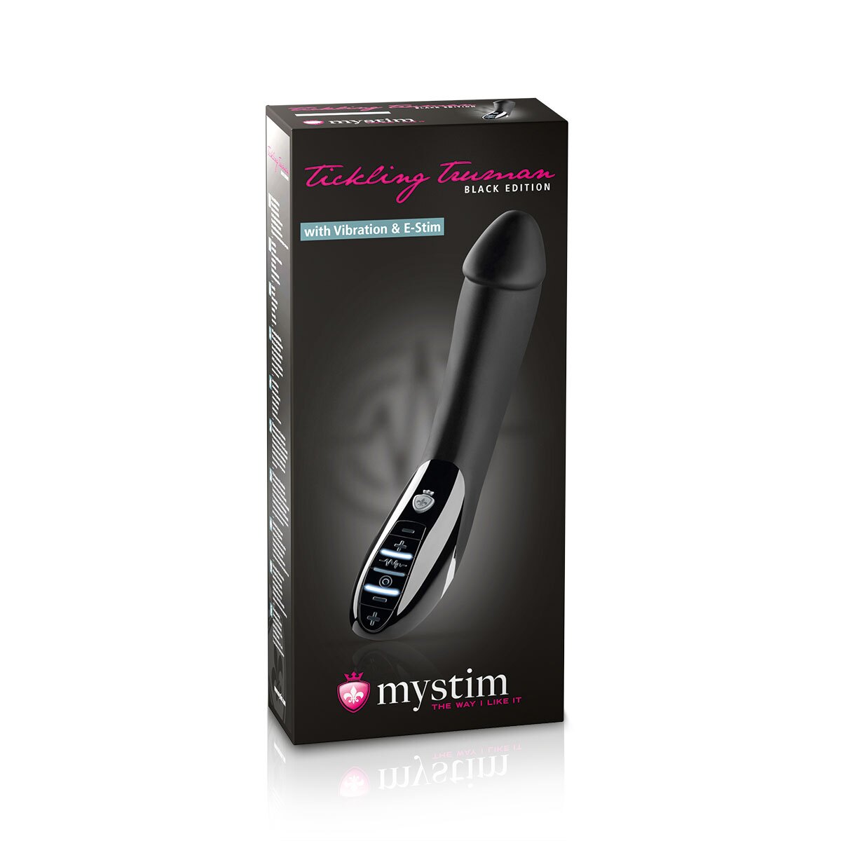 Buy a Mystim Tickling Truman EStim  Black vibrator.