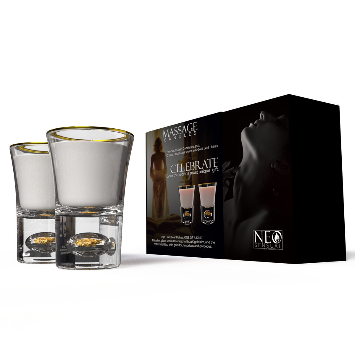 Buy NEO Sensual Celebrate Duo Massage Candle 1.5oz for her or him.