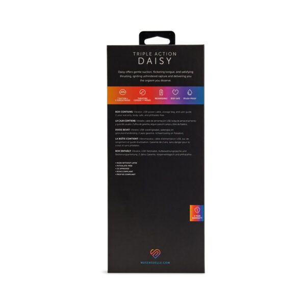 Buy a Nu Sensuelle Triple Action Daisy Ultra Violet vibrator.