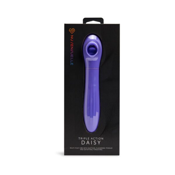 Buy a Nu Sensuelle Triple Action Daisy Ultra Violet vibrator.