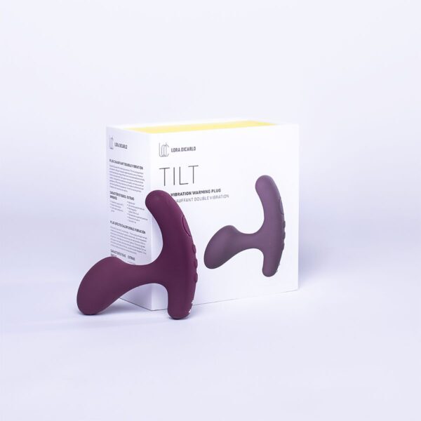 Buy a Tilt by Lora DiCarlo  Plum vibrator.