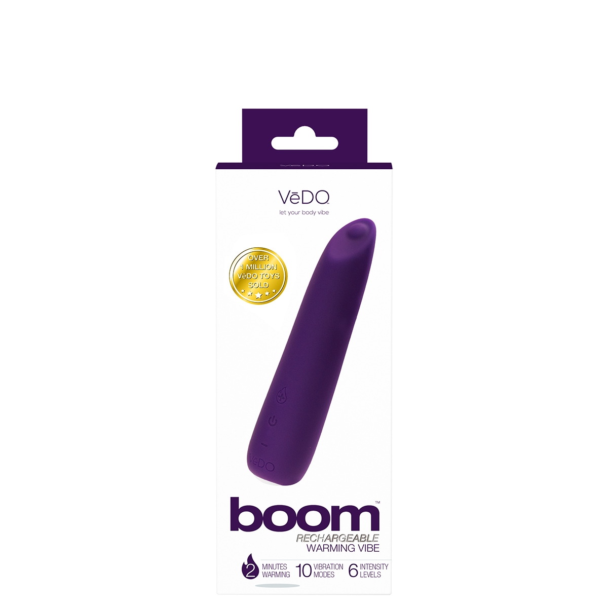 Buy a VeDO Boom Ultra Vibe  Purple vibrator.