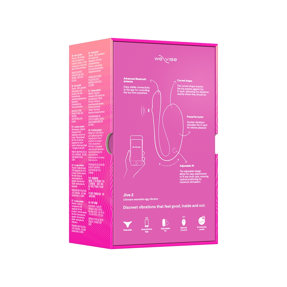 Buy a WeVibe Jive 2 Electric Pink vibrator.