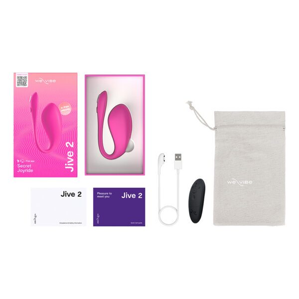 Buy a WeVibe Jive 2 Electric Pink vibrator.