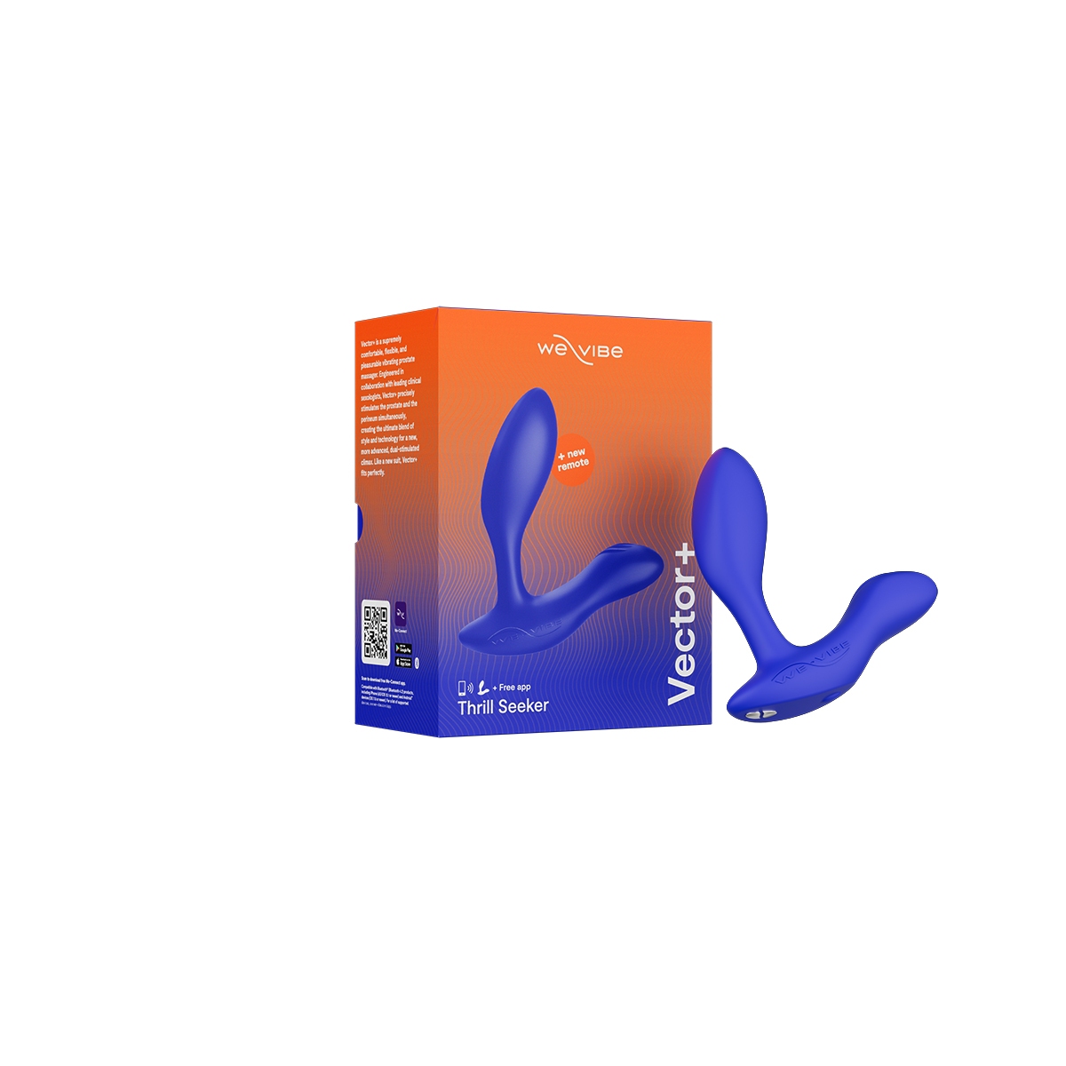 Buy a WeVibe Vector+  Royal Blue vibrator.