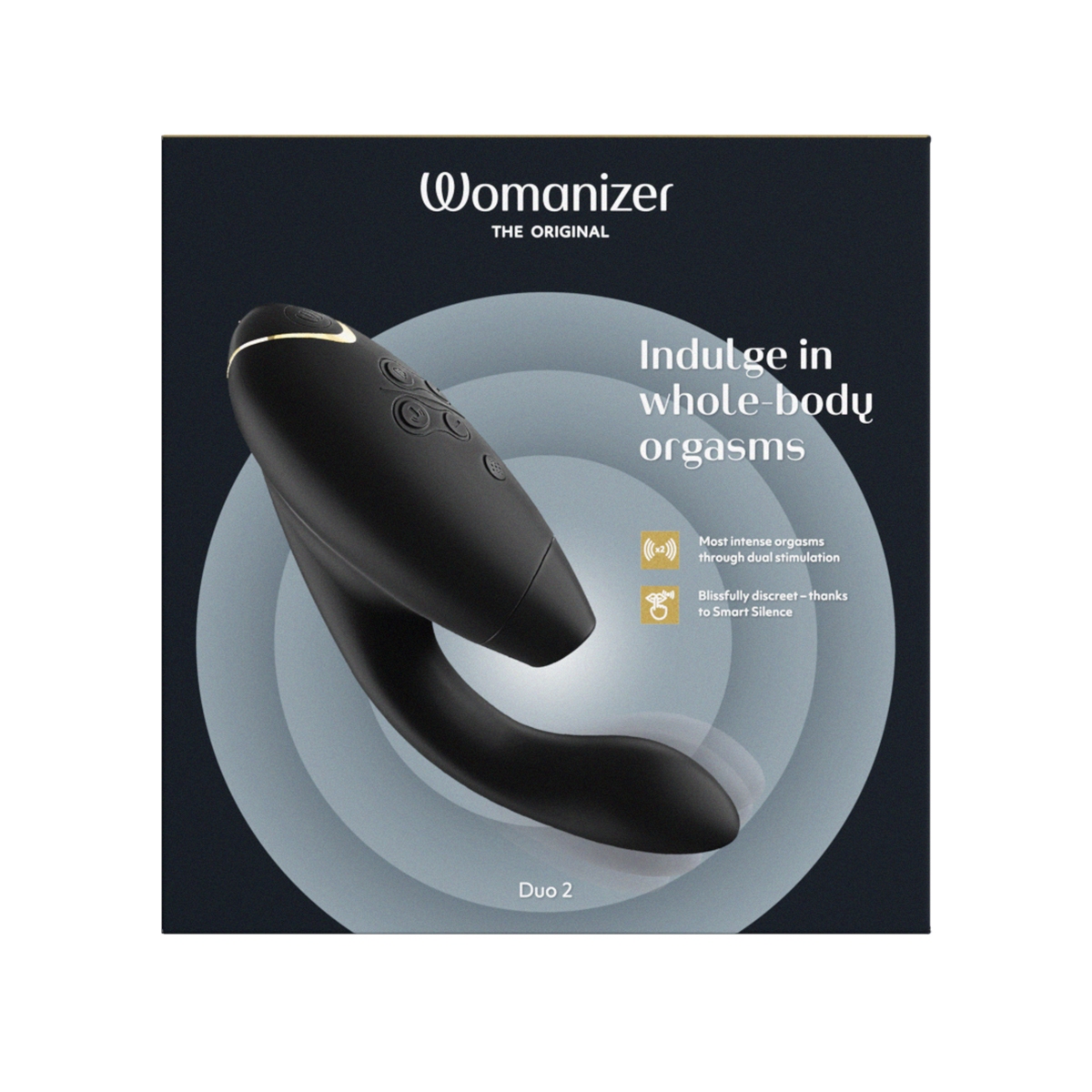 Buy a Womanizer Duo 2  Black vibrator.