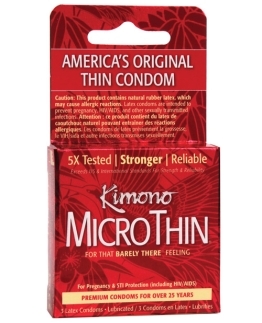 Shop Kimono Micro Thin Condoms - Box of 3 online