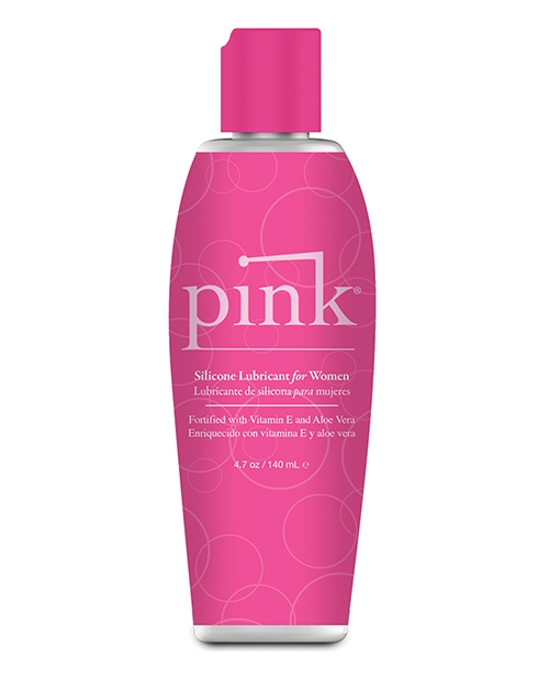 Shop Pink Silicone Lube - 4.7 oz Flip Top Bottle online