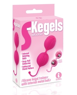 Shop The 9's S-Kegels Silicone Balls - Pink online