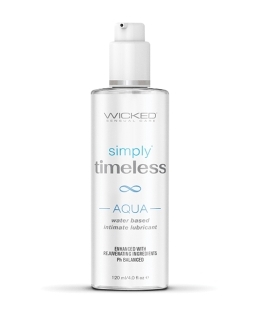 Shop Wicked Sensual Care Simply Timeless Aqua Water Based Lubricant - 4 oz online