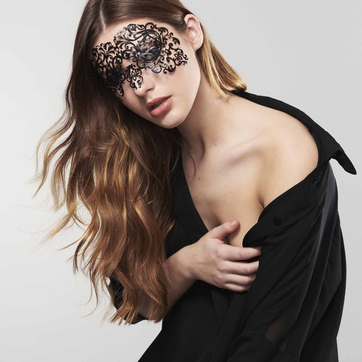 Bijoux Indiscrets Decal Eyemask Dalila luxury blindfold for adult sensory play