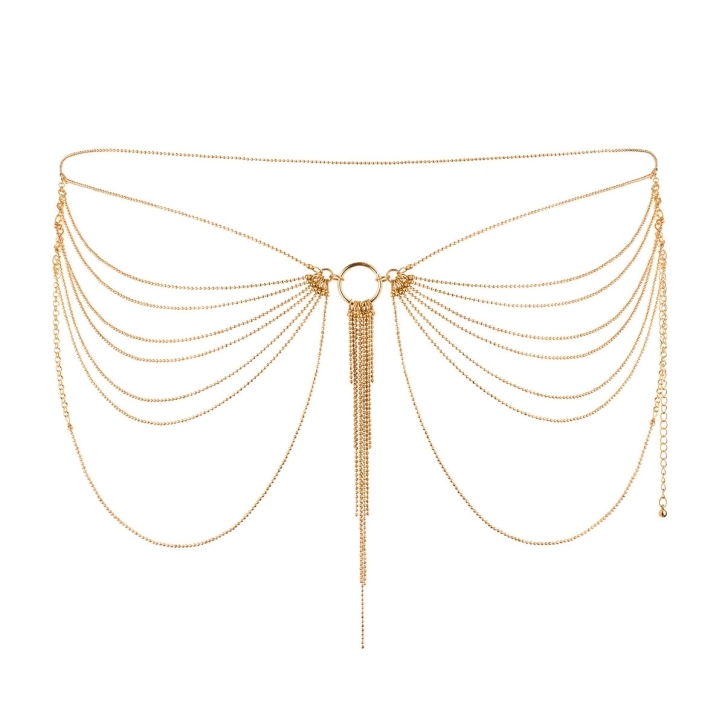 Bijoux Indiscrets Magnifique Collection Chain Waist Jewelry - Gold sexy jewelry made by Bijoux Indiscrets for her.