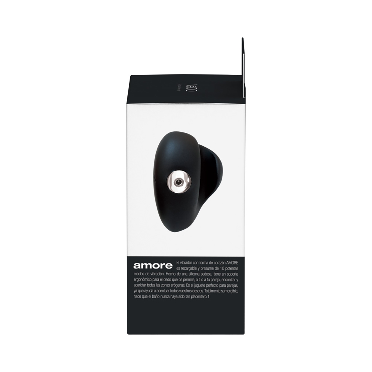 Close-up of the Black VeDO vibrator for texture detail