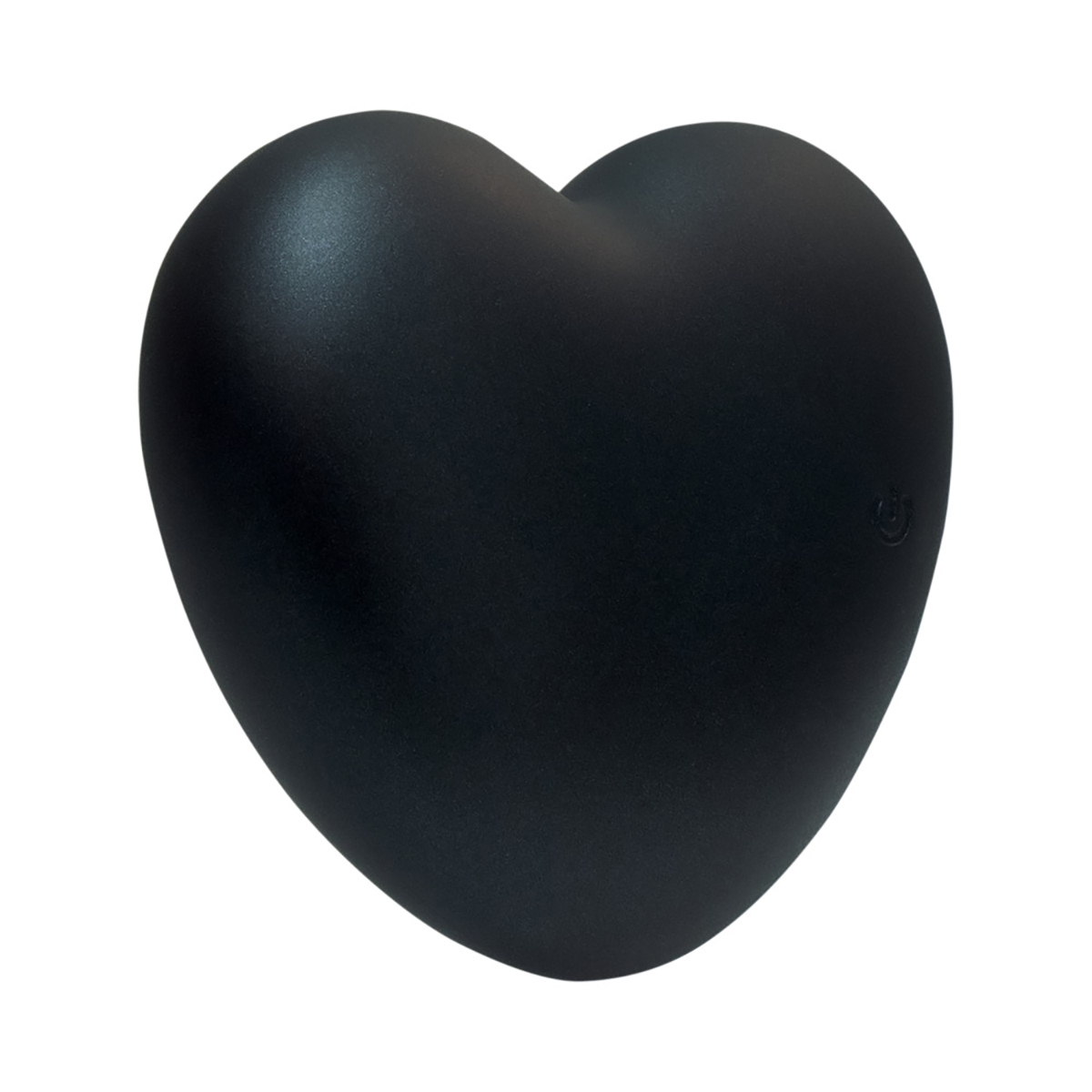 Angled view of the Black VeDO vibrator designed for intimate use