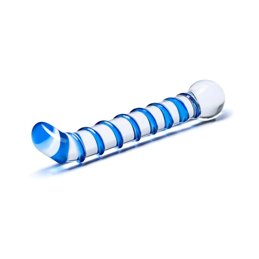 6.5 inch Dildo from Electric Eel in Clear designed for anal sex with Her or Him
