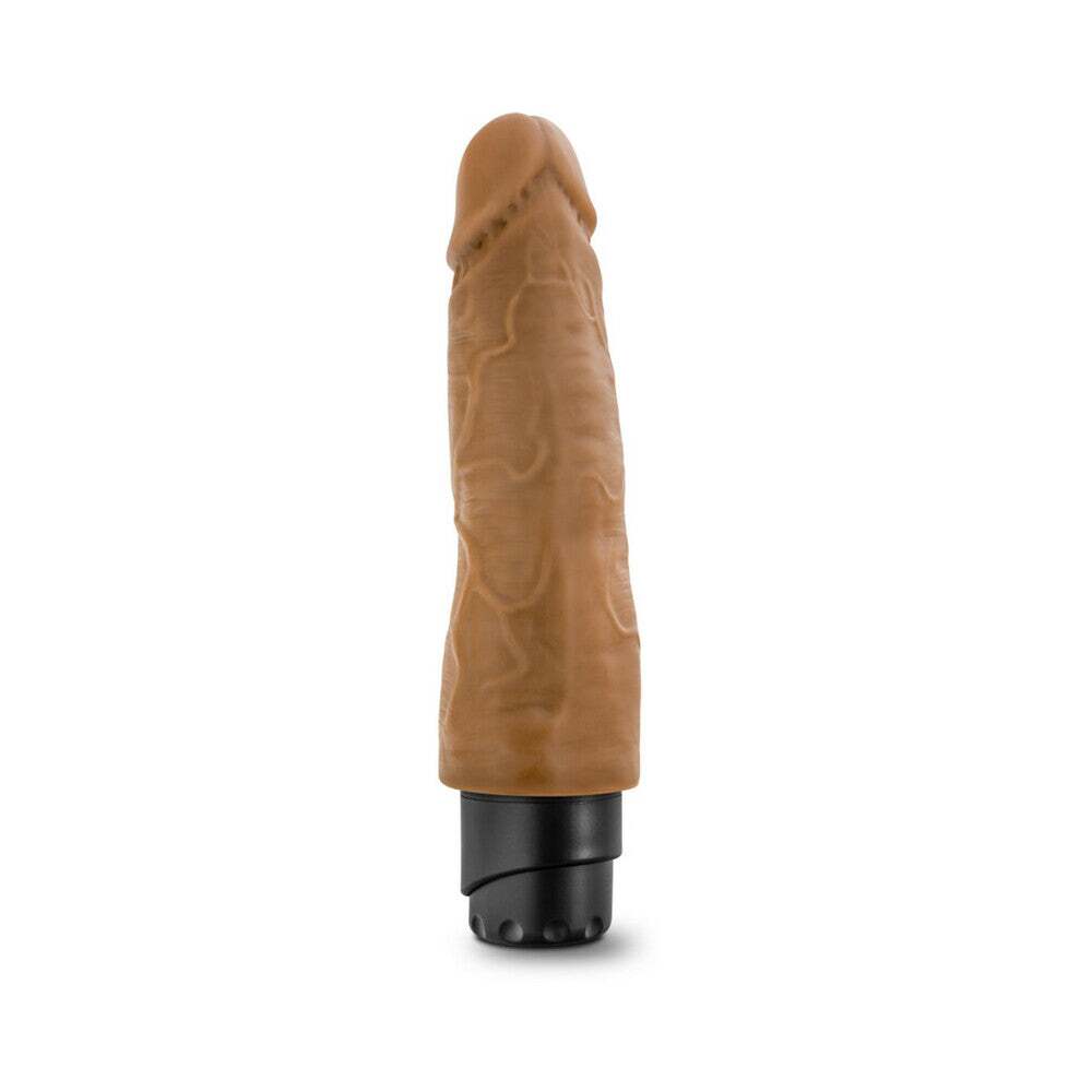 8 inch Dildo from Blush in Tan Light Brown Mocha designed for anal sex with Her or Him