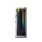 15 inch Dildo by Doc Johnson in Black shown for use by Her or Him