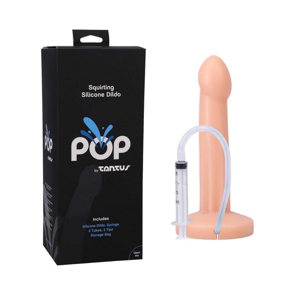 Dildo by Tantus in Vanilla Ivory Beige shown for use by Her or Him
