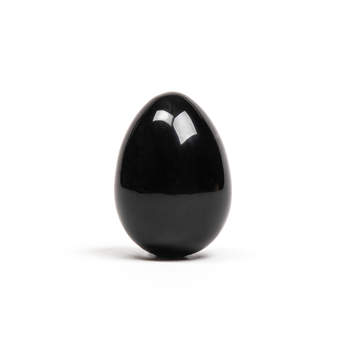 Buy Chakrubs Xaga Yoni Egg Obsid nondrilled kegel exercise device for pelvic floor muscle strengthening.
