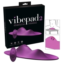 VibePad vibrator 2 shown in hand for scale