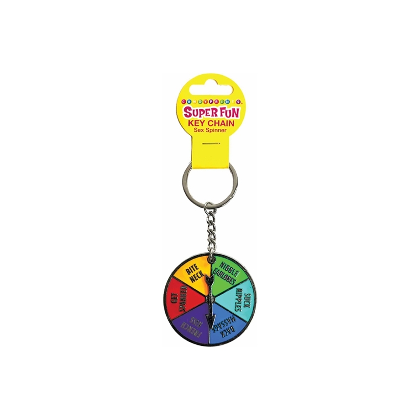 Buy  super fun key chain sex spinner book for her.