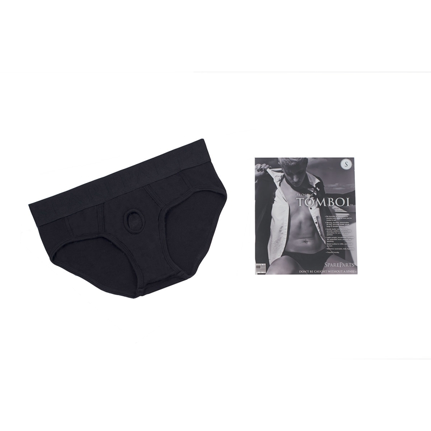 This version of the l tomboi rayon brief harness dildo black size demonstrates premium materials chosen for durability, comfort, and intimate versatility