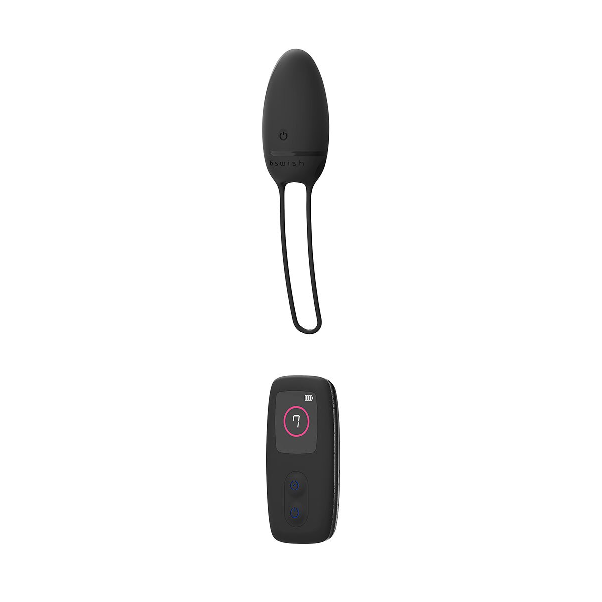 B Swish vibrator Bnaughty Premium Unleashed Dusk shown in hand for scale
